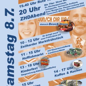Samstag Programm